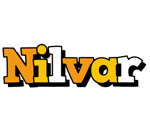 Nilvar cartoon logo