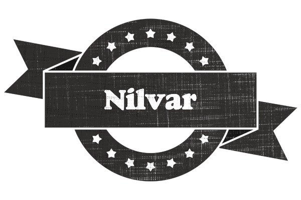 Nilvar grunge logo