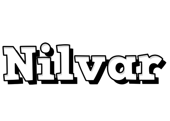 Nilvar snowing logo