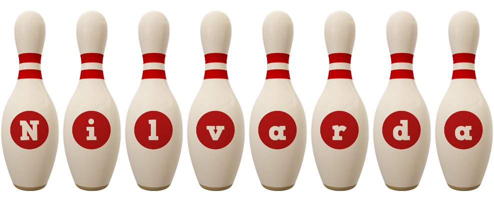 Nilvarda bowling-pin logo