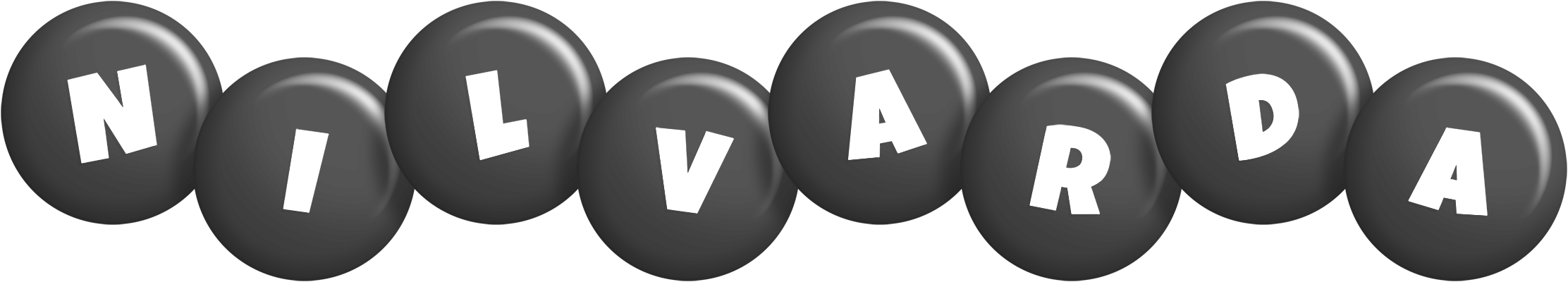 Nilvarda candy-black logo
