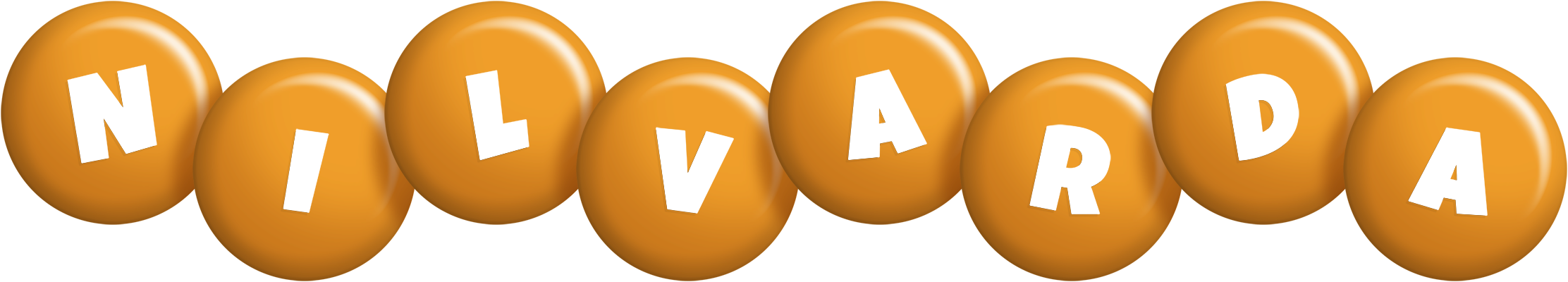 Nilvarda candy-orange logo