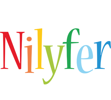 Nilyfer birthday logo