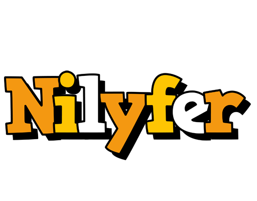 Nilyfer cartoon logo