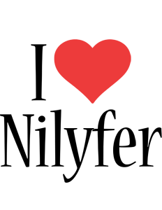 Nilyfer i-love logo