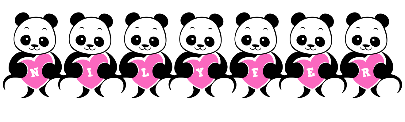 Nilyfer love-panda logo