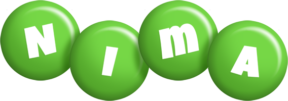 Nima candy-green logo