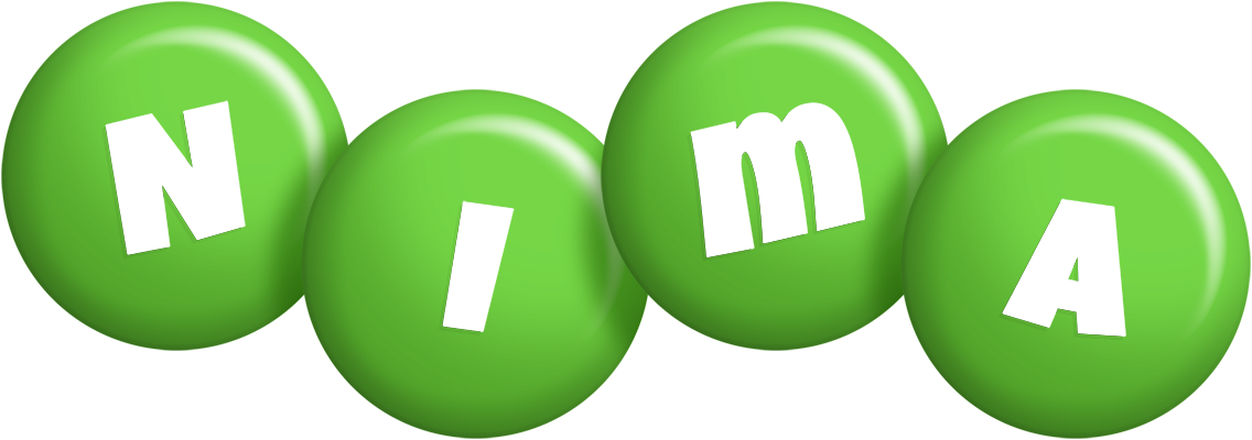 Nima candy-green logo