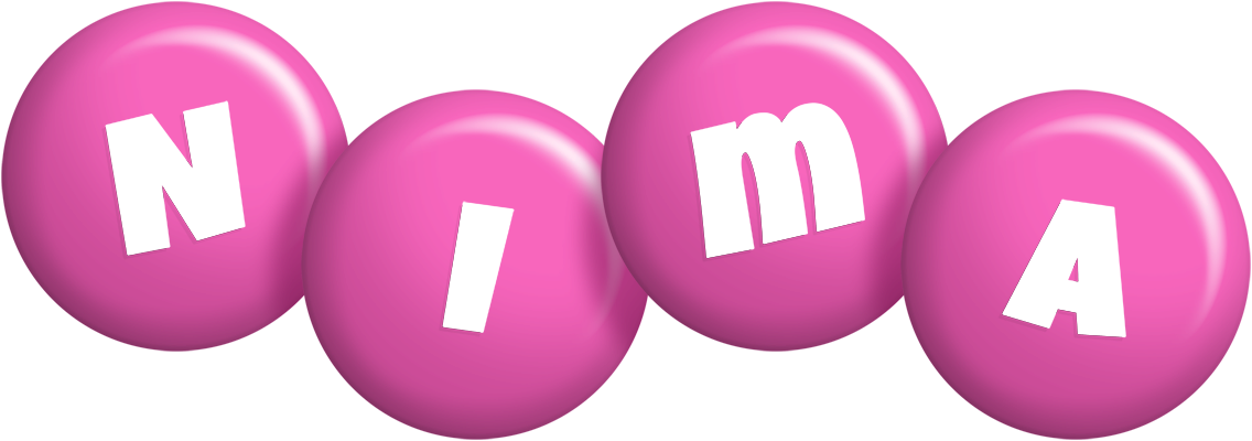 Nima candy-pink logo