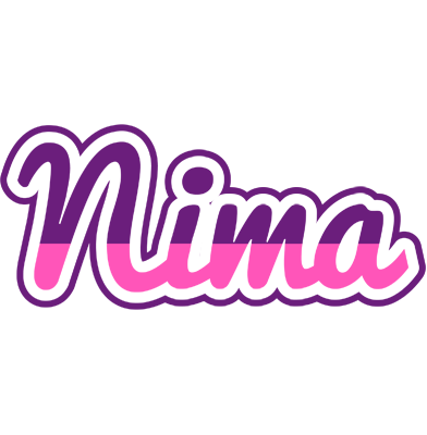 Nima cheerful logo