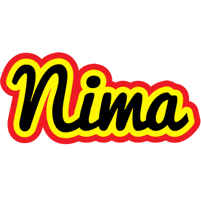 Nima flaming logo