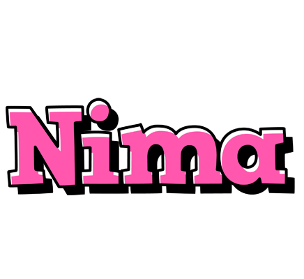 Nima girlish logo