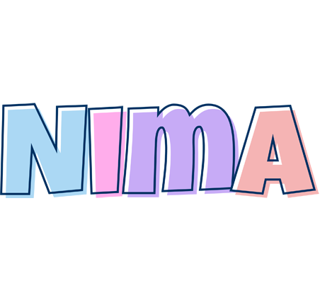 Nima pastel logo