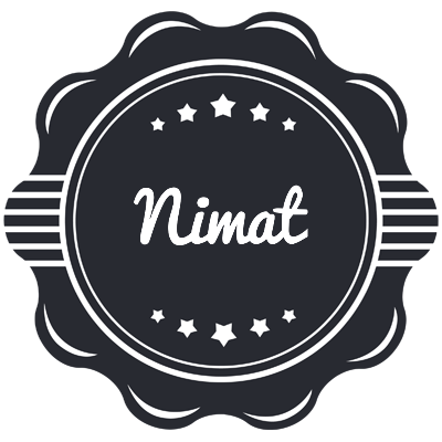 Nimat badge logo