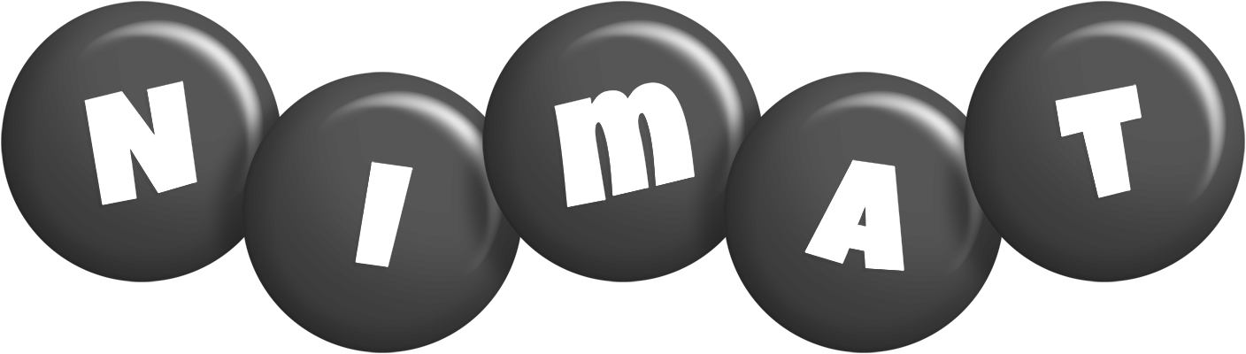 Nimat candy-black logo