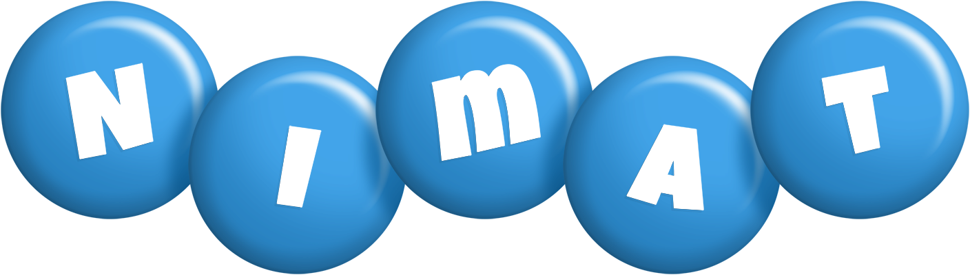 Nimat candy-blue logo