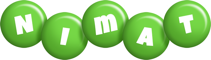 Nimat candy-green logo