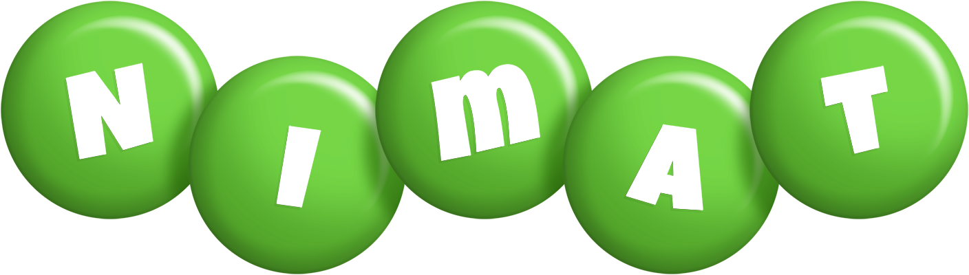 Nimat candy-green logo