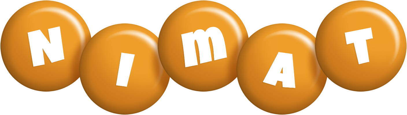 Nimat candy-orange logo