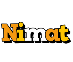 Nimat cartoon logo