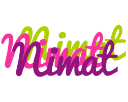 Nimat flowers logo