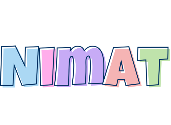Nimat pastel logo