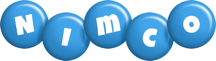 Nimco candy-blue logo