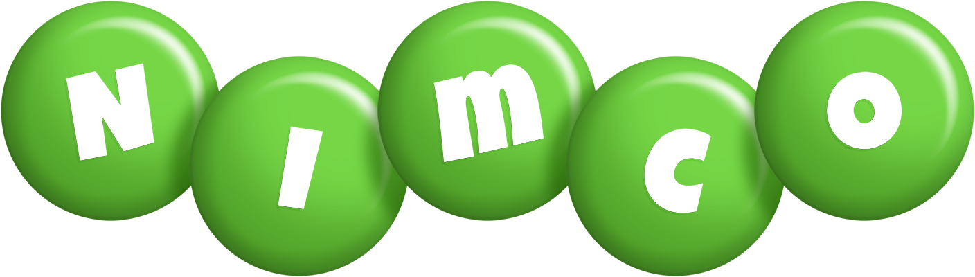Nimco candy-green logo