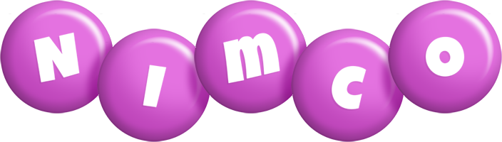 Nimco candy-purple logo