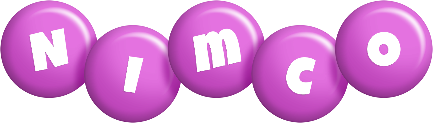 Nimco candy-purple logo