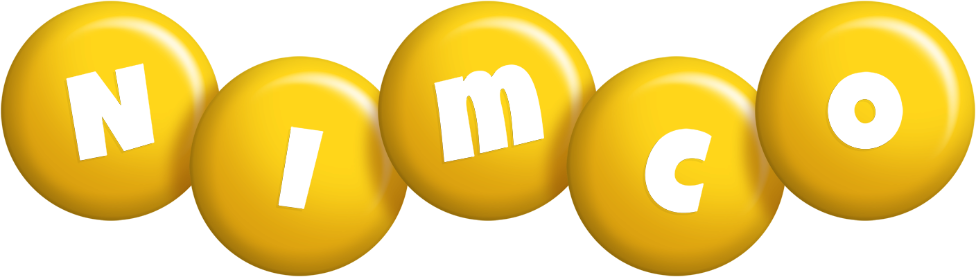 Nimco candy-yellow logo