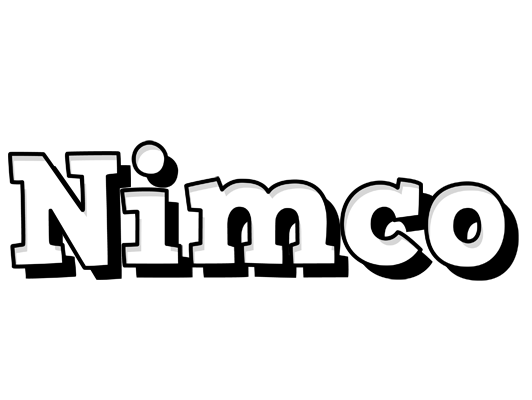 Nimco snowing logo