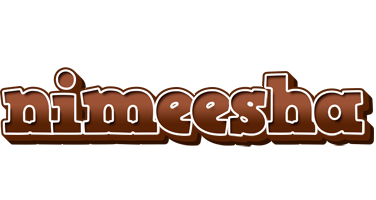 Nimeesha brownie logo