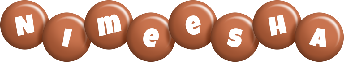 Nimeesha candy-brown logo