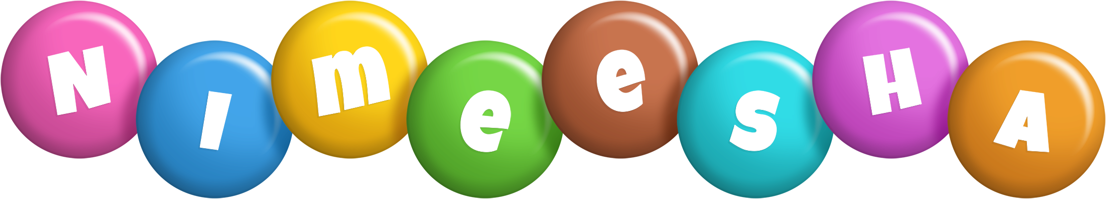 Nimeesha candy logo