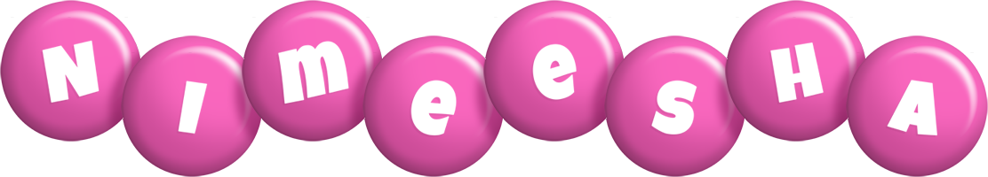 Nimeesha candy-pink logo