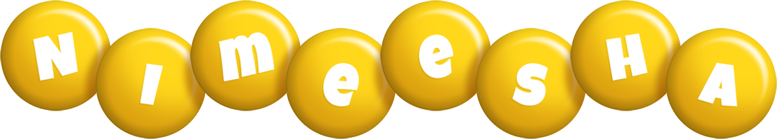 Nimeesha candy-yellow logo