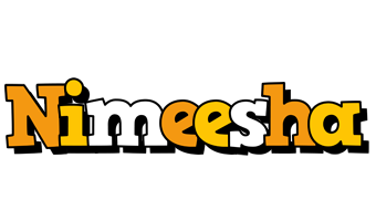 Nimeesha cartoon logo