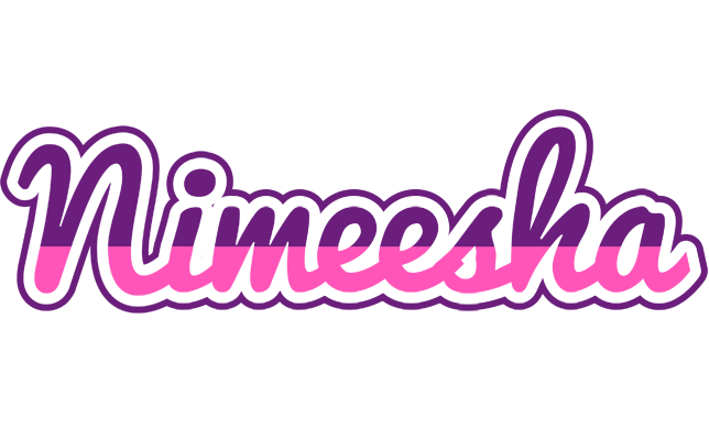 Nimeesha cheerful logo