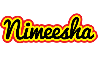 Nimeesha flaming logo