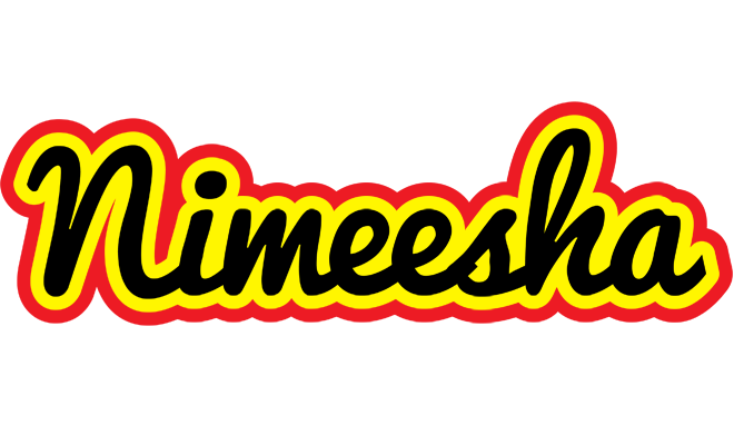 Nimeesha flaming logo