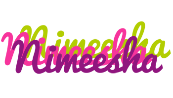 Nimeesha flowers logo