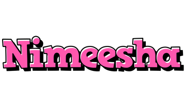 Nimeesha girlish logo