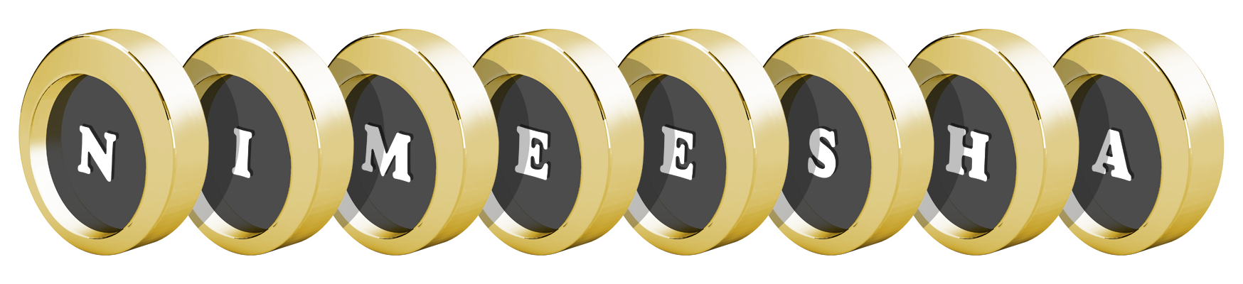 Nimeesha gold logo