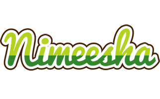 Nimeesha golfing logo