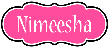 Nimeesha invitation logo