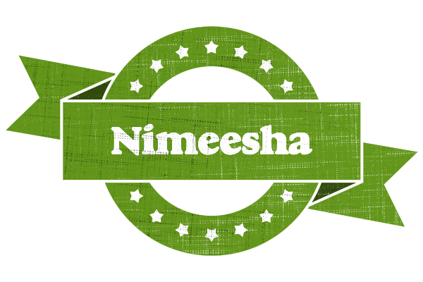 Nimeesha natural logo
