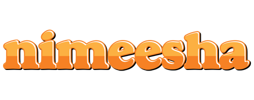 Nimeesha orange logo