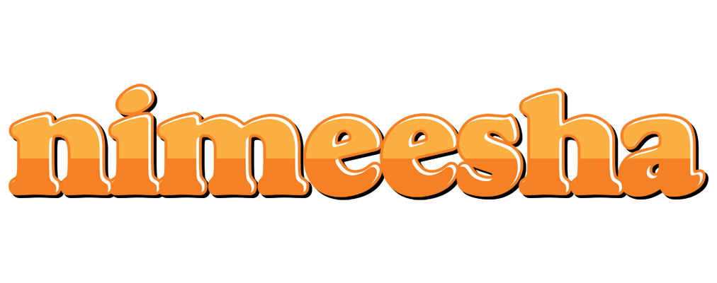 Nimeesha orange logo