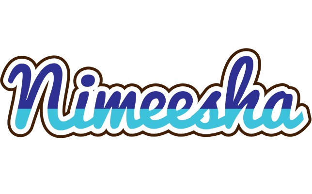Nimeesha raining logo